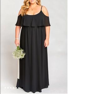 Show Me Your Mumu Caitlin Ruffle Maxi Dress